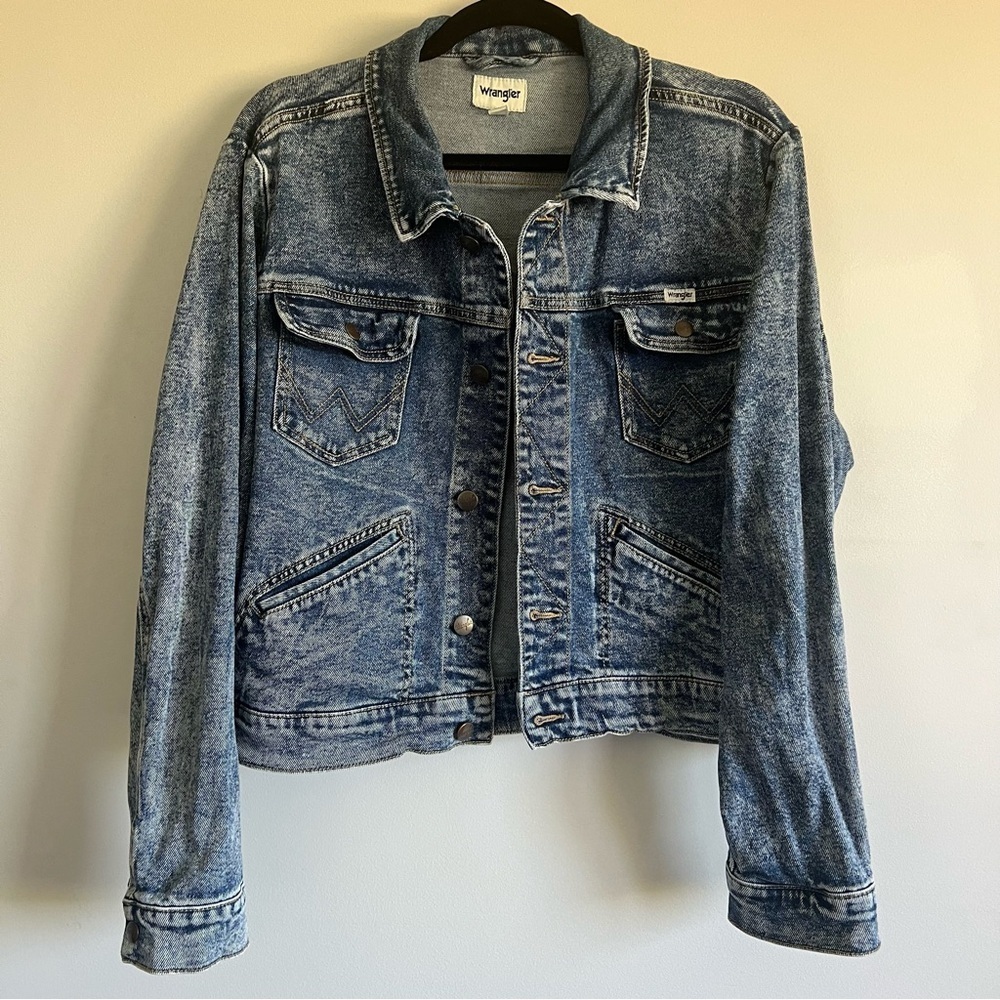 Wrangler Vintage Denim Blue Jean Jacket
